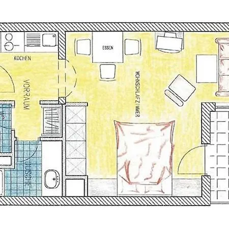 アパートホテル Im Wellnesshotel An Der Piste, Sauna, Pool, Fruehstueck Moeglich